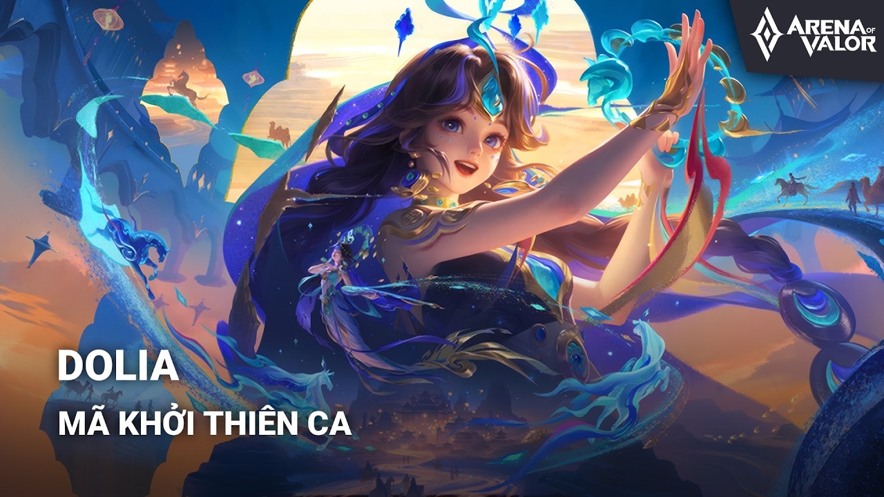 Trang Phục Dolia - Mã Khởi Thiên Ca | Liên Quân Mobile