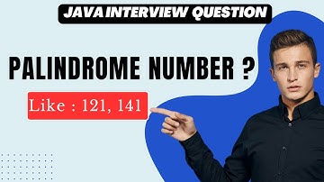 Java Interview : How to Check if a Number is a Palindrome | Simple While Loop Method Explained