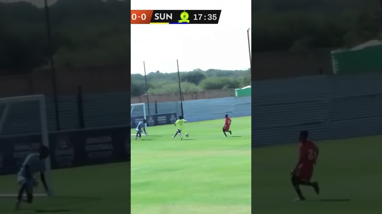 Great save by the young keeper from Dinaledi Football Acadamt