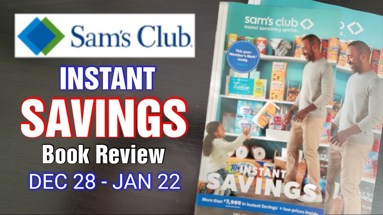 SAM'S CLUB Instant Savings Event Book Review for January 2023! - YouTube