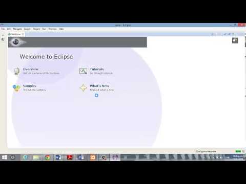 Open your project in Eclipse