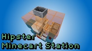 Minecraft: The Hipster Minecart Station [Smallest]