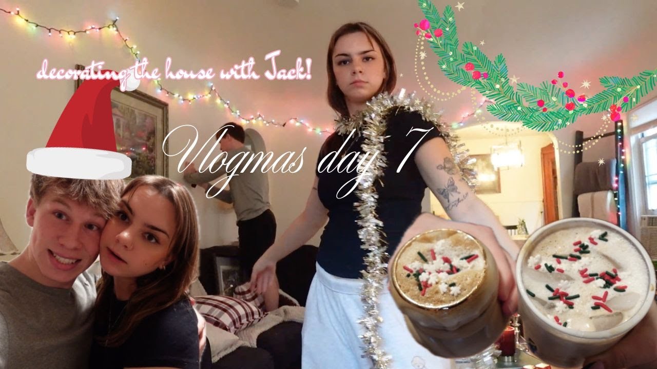 vlogmas day 7! decorating for Christmas with Jack!