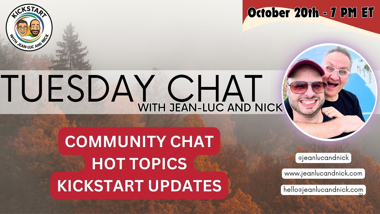 Tuesday Chat with Jean-Luc and Nick - The All-or-Nothing Trap - October 20th 2026