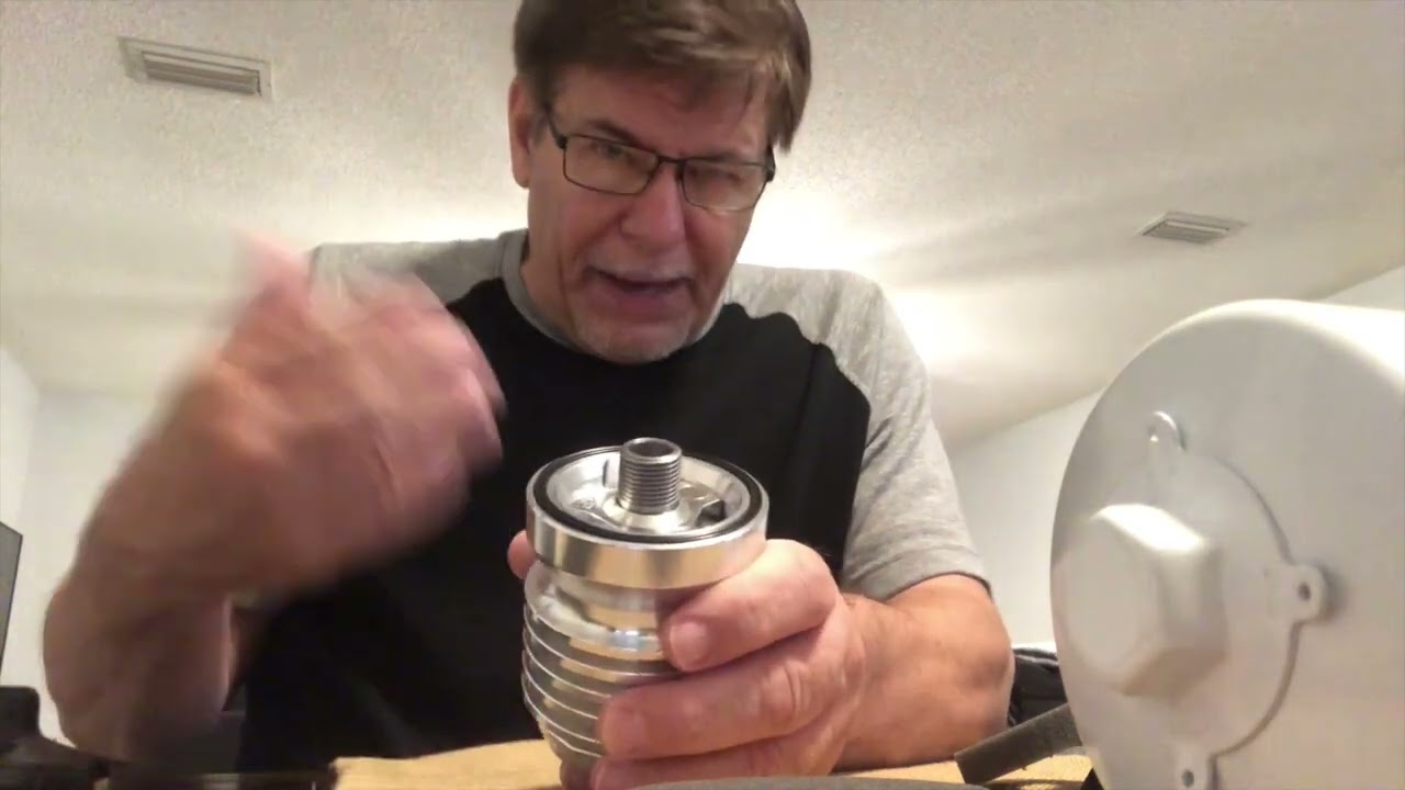 K&P Engineering reusable oil filter.  An out of the box review.