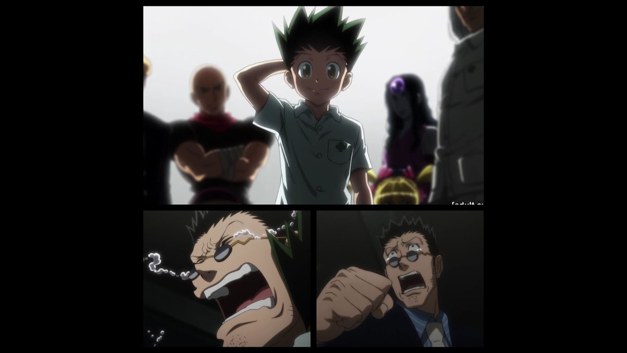 ≻ 15 ≺ Leorio and Gon third wheel. Deffo flirting They say