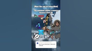 Top comment claims a country! | Season 2  Part 20 | ItaliaMapping #fypシ゚viral #mapper #geography