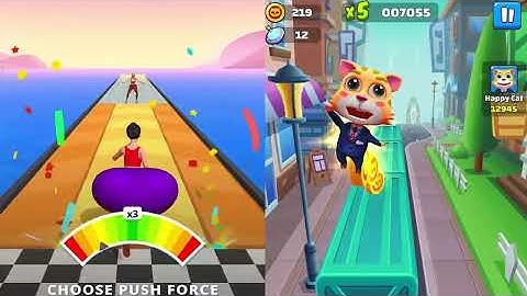 Twerk Race 3D VS Cat Runner - SpeedRun Gameplay Walkthrough (Android,iOS) NEW UPDATE Ep 517