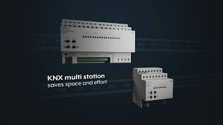 KNX multi station – saves space and effort