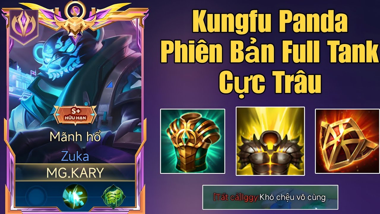 Team Bạn Đánh Trong Bất Lực Với Giáo Án Siêu Dị Zuka Đi Rừng Lên "FULL TANK" Cực Trâu Cấu Rỉa Tốt