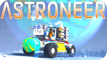 Astroneer Gameplay: MOON BASE ALPHA!  ▶EXCAVATION UPDATE◀  Let
