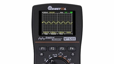 MUSTOOL MT8208 Graphical Multimeter Review & Teardown!