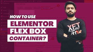 How to use flex container in elementor? | Elementor flex container