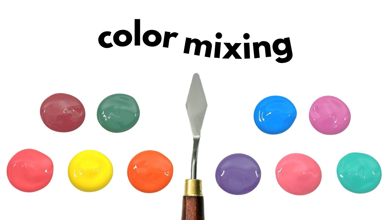 Satisfying Paint Mixing ASMR | Enjoy Color Mixing Magic