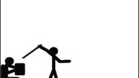 My First Pivot Stick Figure animation Vid. - Action/Comedy