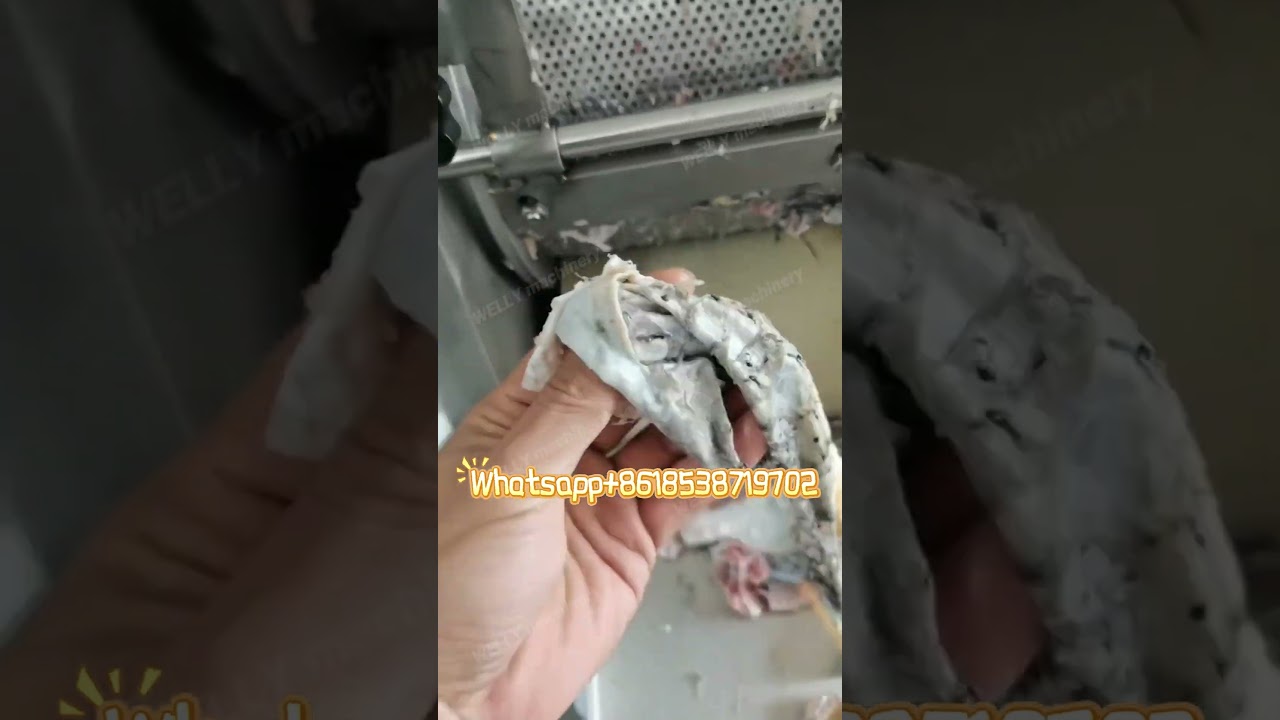 Fish meat separator machine 
