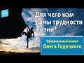 Для чего нам даны трудности жизни? Олег Гадецкий