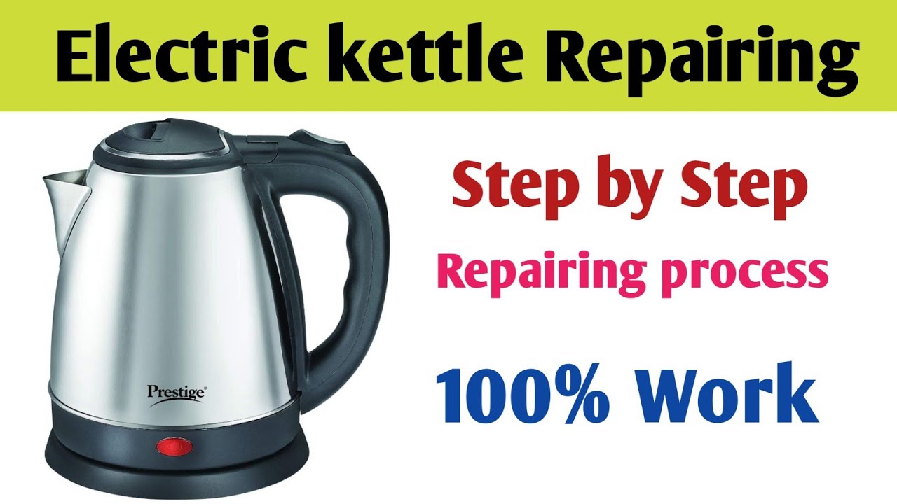 Electrickettle How to repair Electric kettle step by step YouTube