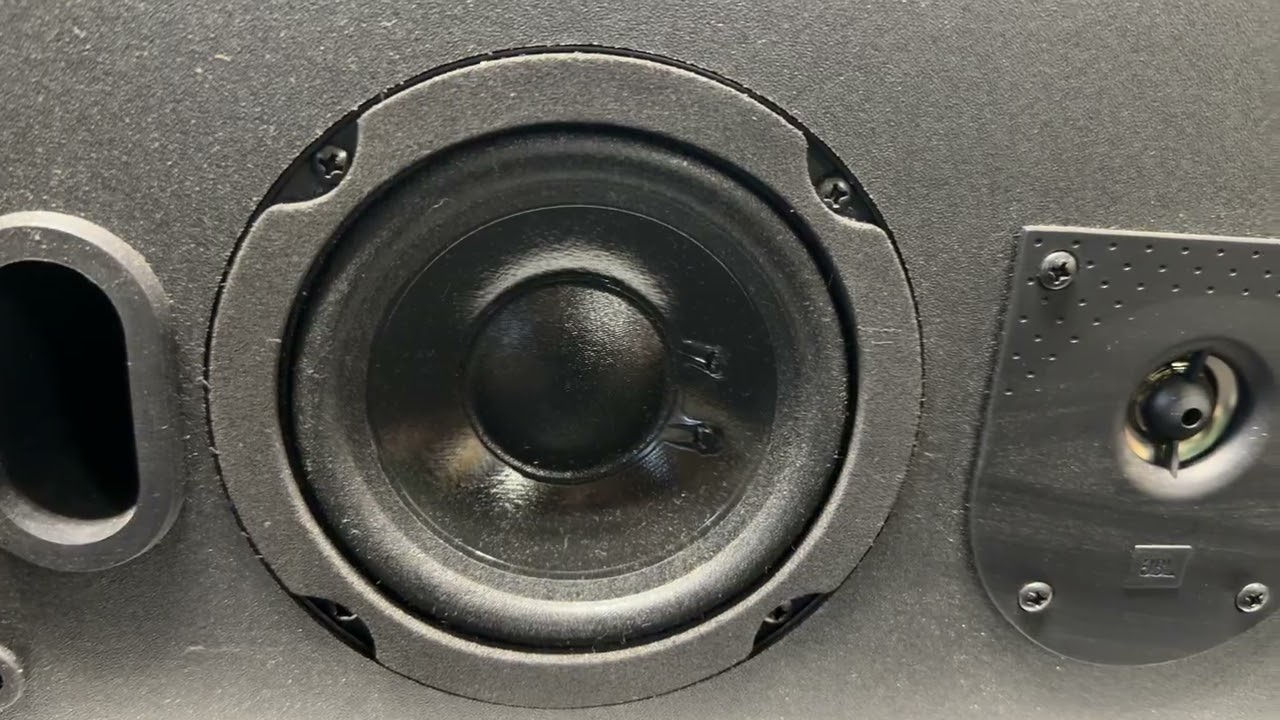 JBL TLX CENTER2 Center Channel Speaker; Tested - YouTube