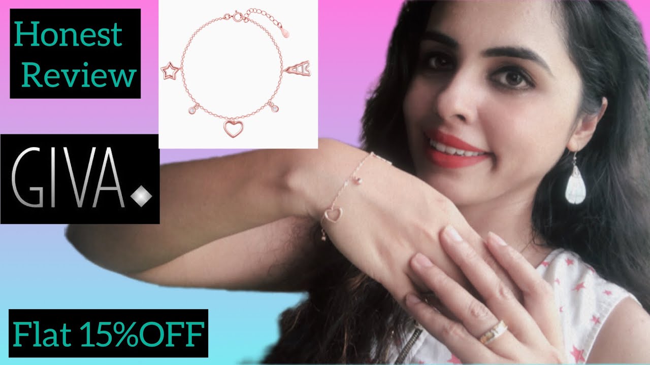 Giva Jewellery Review | Rose Gold Plated Bracelet From Giva | Silver ...