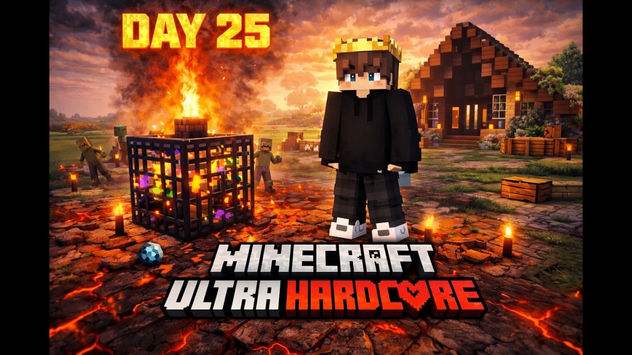 🔴 LIVE | SMP MODAT  – MINECRAFT ULTA HARDCORE 💀(LIVE #4) NE FACEM FULL NETHER