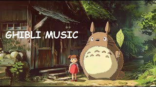 Piano Ghibli music for reading, studying, homework, stress relief, and relaxation | Best Ghibli pian