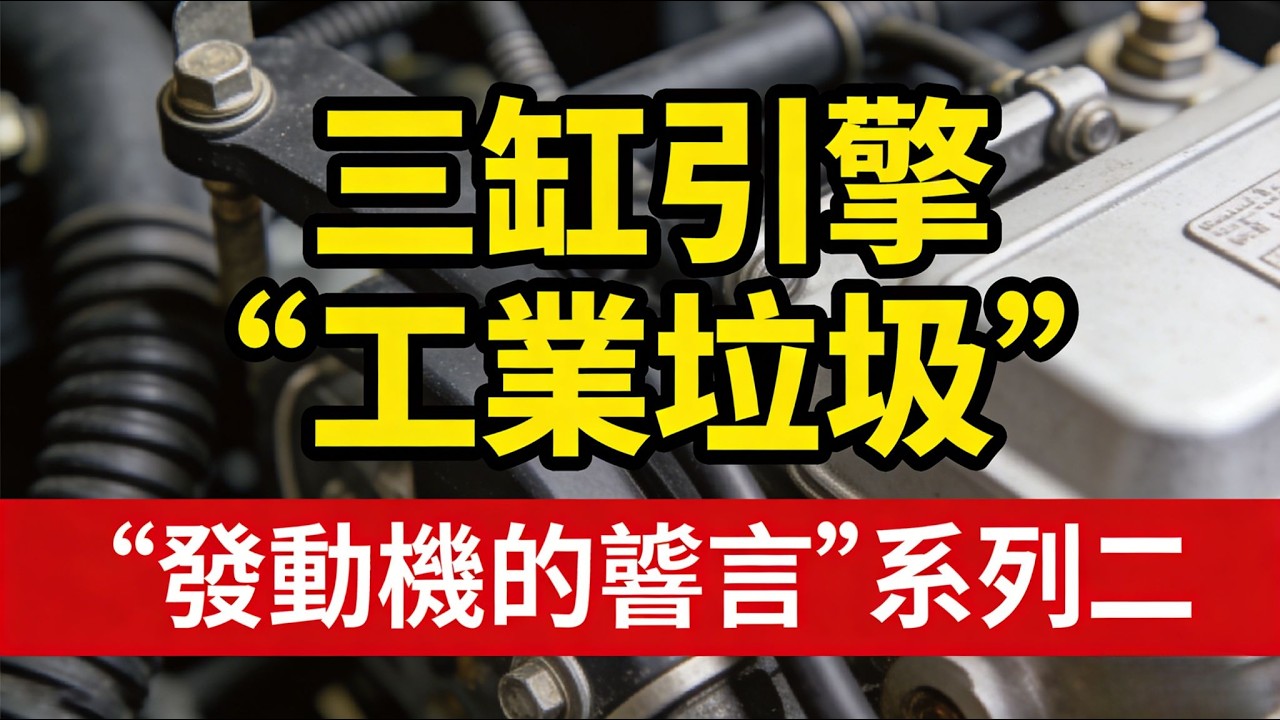 为什么宝马和丰田都要造“工业垃圾”？揭秘三缸发动机的“抖动”一生。#三缸机 #发动机 #汽车科普 #宝马 #奇骏 #福克斯#丰田 #automobile #汽车 #特斯拉 #商业思维