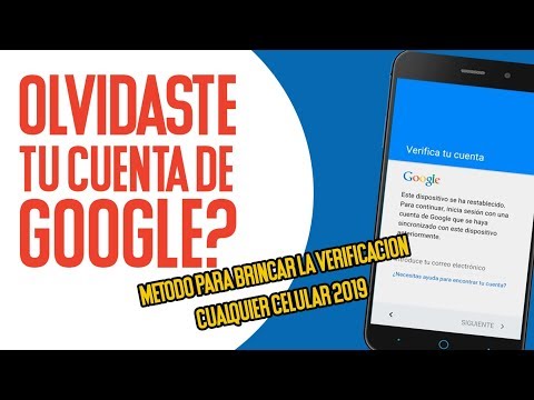 Eliminar cuenta de google cualquier Android 2019