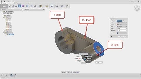 FUSION 360 Quick Tip Video - Using Multiple Profiles With One Sketch
