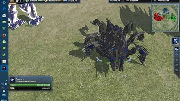 Supreme Commander 2 Revamp Mod Unit Port Game - Play1v2 Part 2