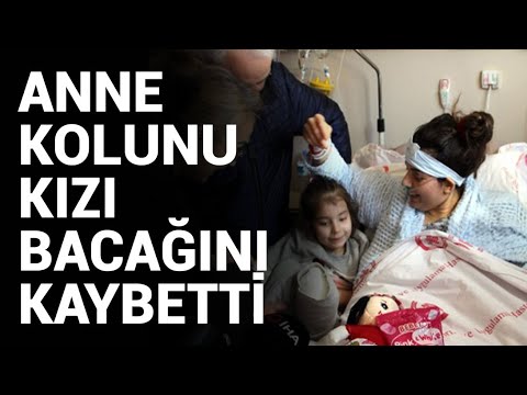 @NTV Enkaz altında kalan anne kolunu, kızı bacağını kaybetti | 17 gün sonra buluştular