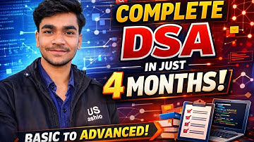 DSA from Zero to Hero in 4 Months | Daily Plan + Resources🎯 💯  // #dsa #studyvlog