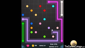 Flow Game Level - 894 [10x10] Jumbo Pack Connect the Dots