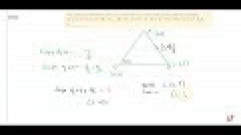 IIT JEE CONIC SECTIONS The distance between the circumcenter and the orthocentre of the triangle ...