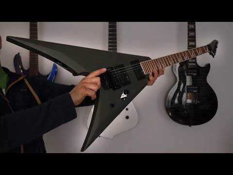 Електрогітара LTD ARROW-200 (MILITARY GREEN SATIN), видео 1