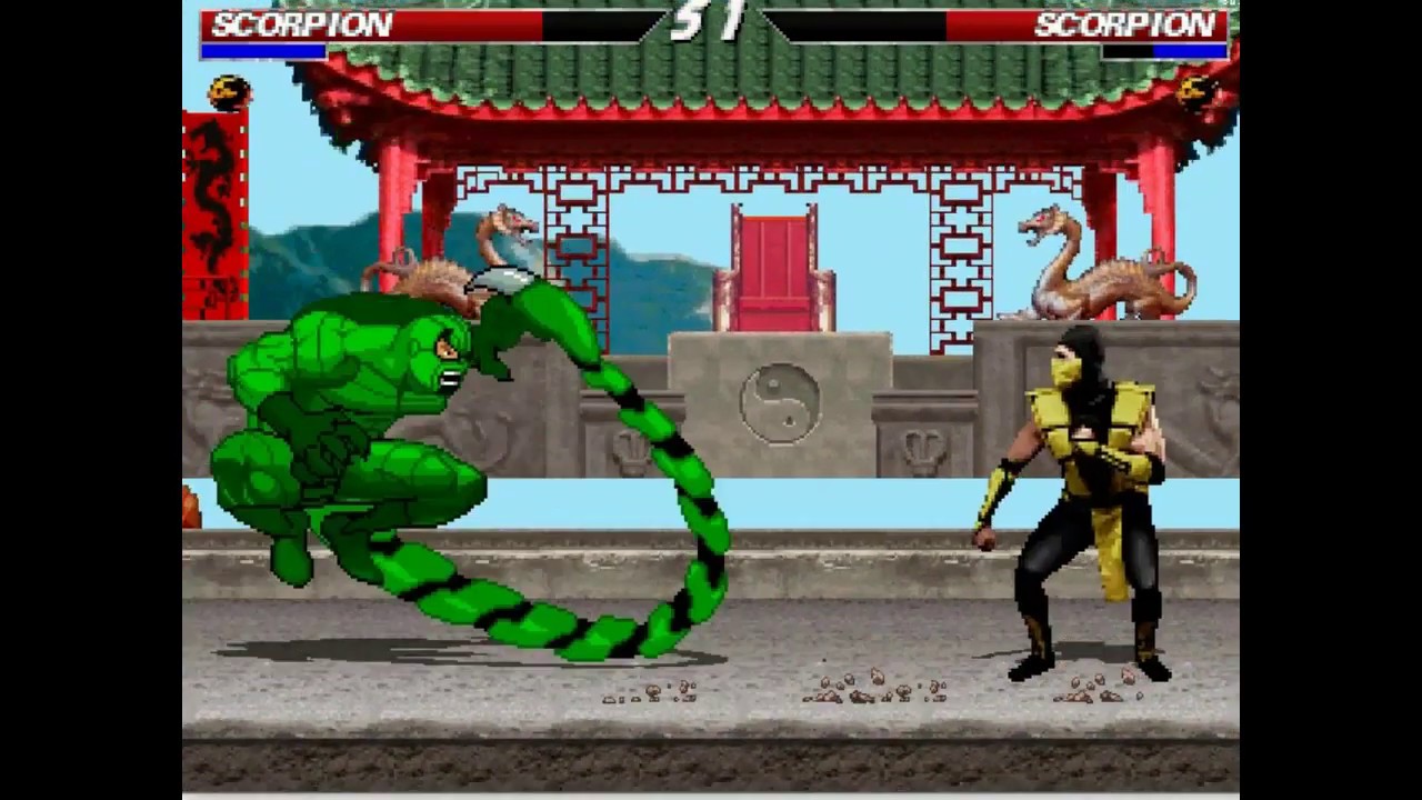 Mugen, Mortal Kombat, Marvel Comics, Scorpion, fighting games.