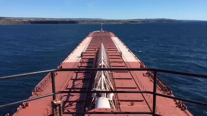 Heyns-M/V Burns Harbor-Two Harbors (high winds) 2020