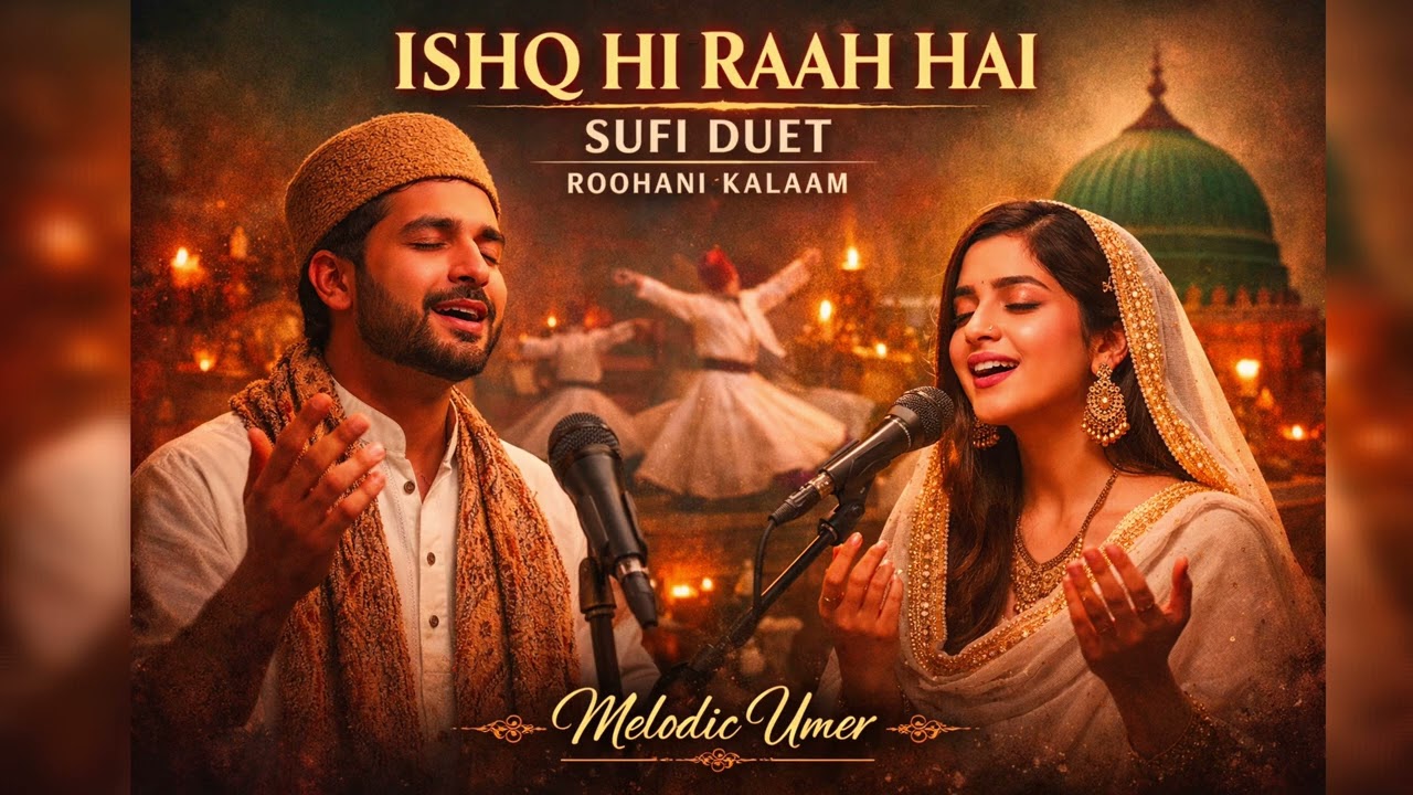 Ishq Hi Raah Hai | Sufi Duet | Roohani Kalaam | Melodic Umer