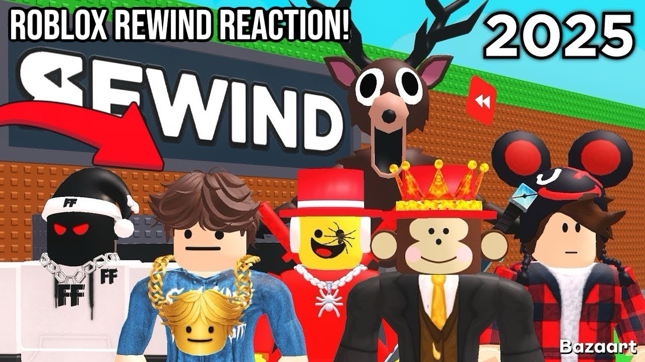 Reacting To ROBLOX REWIND 2025 YouTube 
