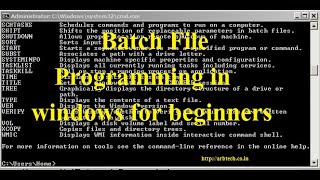 Batch programming tutorial part -1| Knowledge for you