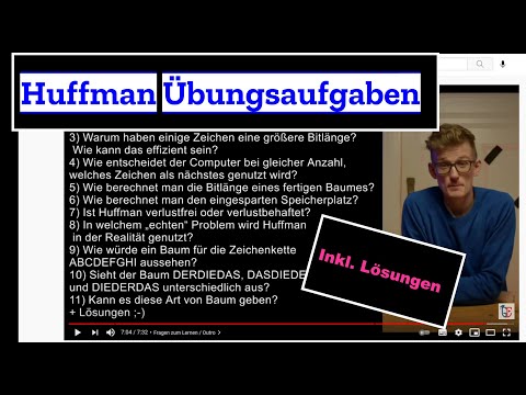 Übungsaufgaben zur Huffman