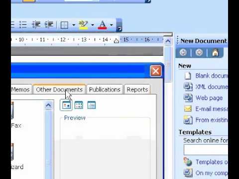 create an agenda in word