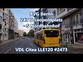 BVG Berlin - Linie 247, VDL Citea LLE120 #2473