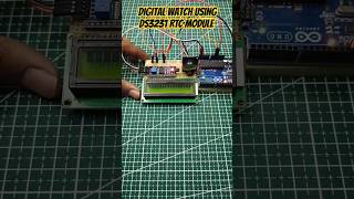 Digital Watch at Home using Arduino DS3231 RTC #digital #watch #arduino #arduinoproject #raspberrypi