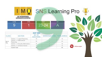 | Class 9 | IMO | Level 1 | 2023 -24 Paper | SOF | Olympiad | MTG | Previous paper | 2025 Prep
