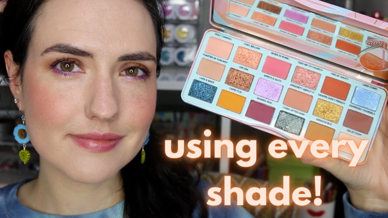 Using Every Shade in the NEW Too Faced ITALIAN SPRITZ