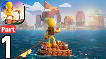 Adventure Games: Questopia - Gameplay Walkthrough Part 1 - Crafting in Island  (Android, iOS)