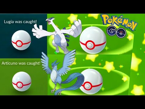 live stream pokemon go Lugia + Articuno Caught Back to Back!