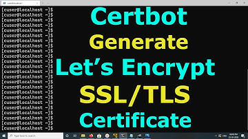 How to Install Certbot and Generate Let’s Encrypt SSL/TLS Certificate on Ubuntu 20.04 18.04