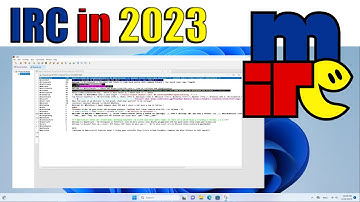 IRC in 2023 (with mIRC client)